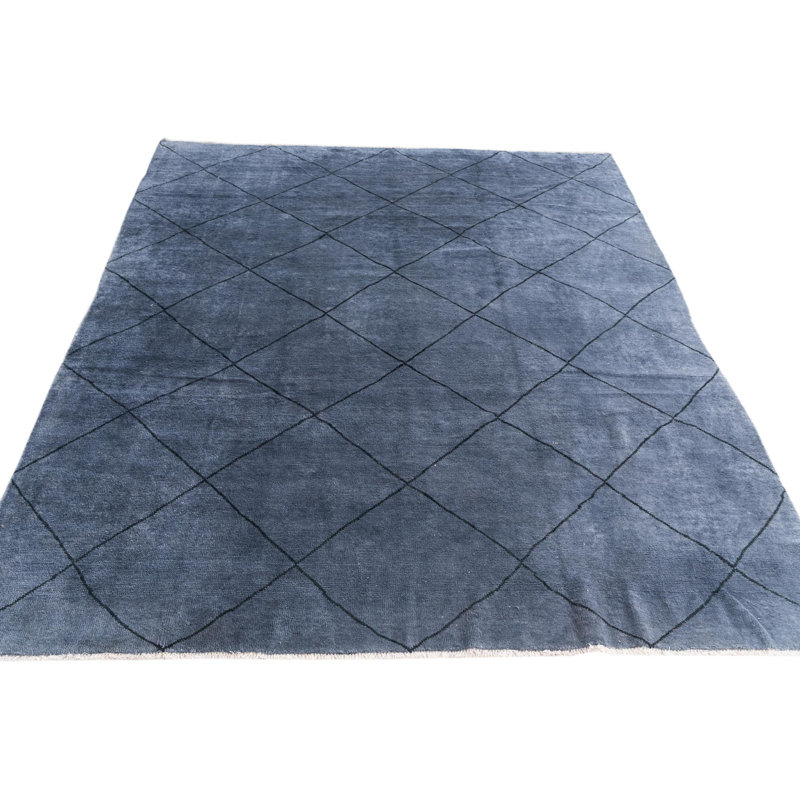 Tapis gris foncé 8 x 8 Parra