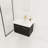 Wall-Mounted Bathroom Vanity With Sink