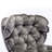 Swivel Upholstered Adjustable Height Counter Stool