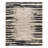 Gertmenian Rafe Dax Modern Abstract Grey/ Black/ Ivory Polyester Microfiber Plush Area Rug-94418501