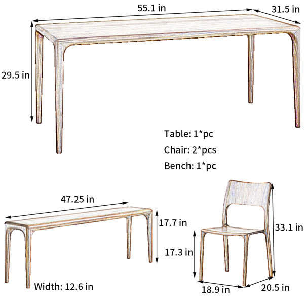 Dimensions du produit