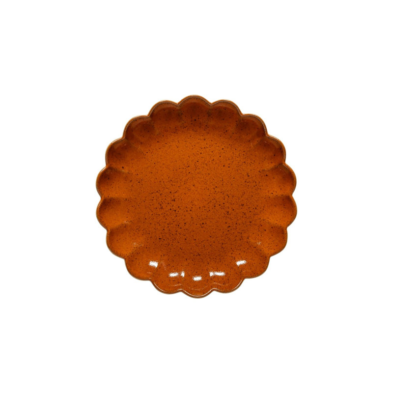 Marrakesh Stoneware Salad/Dessert Plate, Cumin Yellow