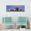 Skyscrapers At The Waterfront Detroit Michigan USA by Miles Ertman - Wrapped Canvas Panoramic Print-91550291