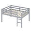 Lit mezzanine en bois avec échelle-2062081762