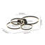 32.7 Inch Modern LED Flush Mount Light For Bedroom Remote Control-353748700