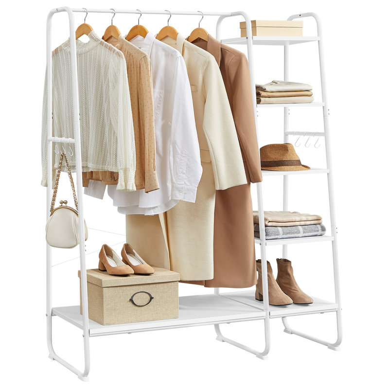 Ashaud 120cm Clothing Rack, White