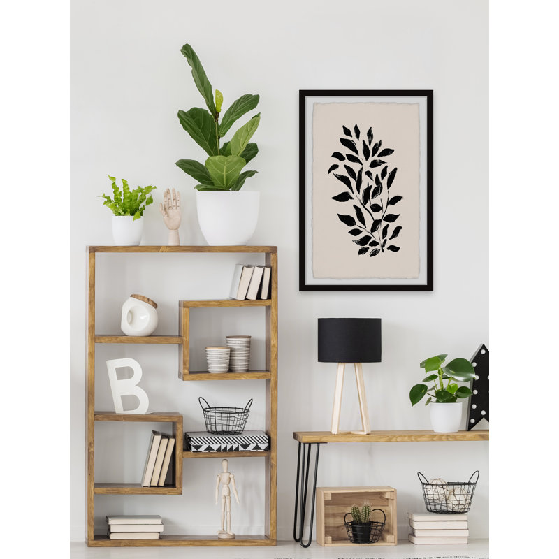 The Leaves Flow by Marmont Hill - Single Picture Frame Painting, 30cm H x 20cm W