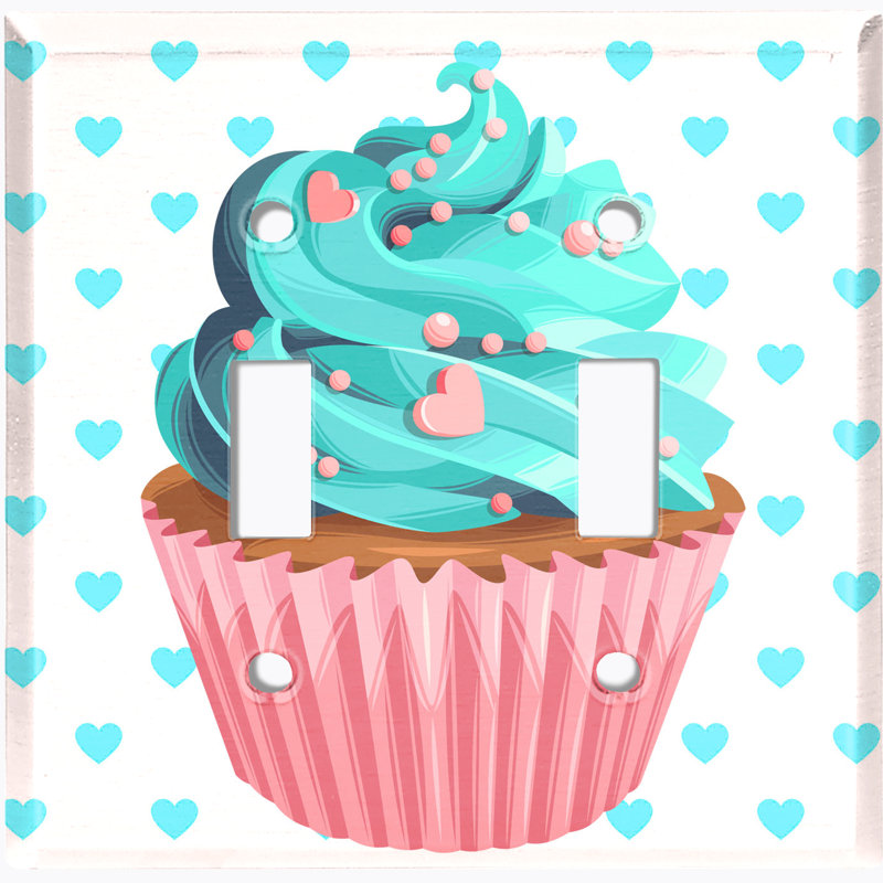 Plaque murale Cupcake
