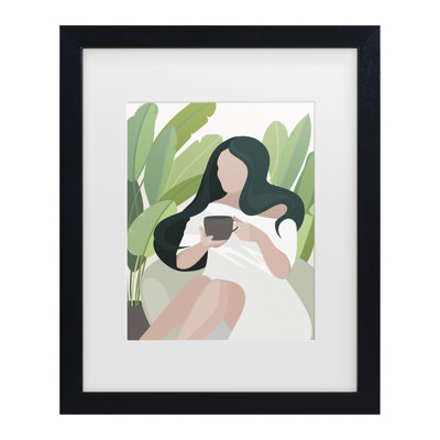 Bolog Rosana Laiz Blursbyai Relax Time Matted Framed Art
