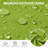 Cartert 3Pcs Outdoor Cushion Cover Set And Patio Seat Cushion Covers, Only Covers-1443181171