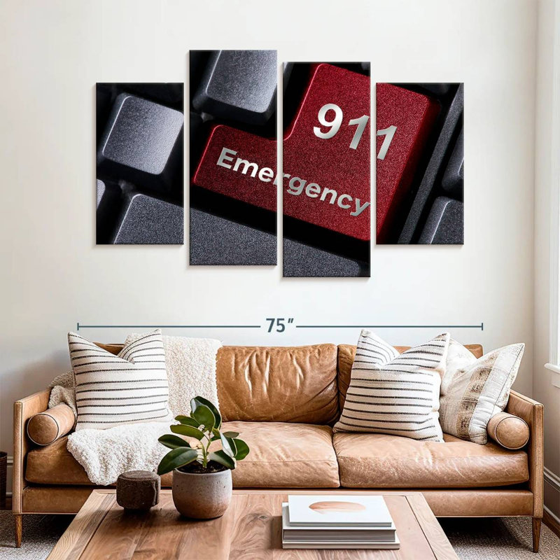 Alcaraz 911 d'urgence, H 42 po x l 68 po