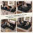 Boneless 96" Sectional Couches For Living Room Modern Modular L-Shape Cloud Sofa Compression-Boneless Deep Seat Couch With Chaise-1924516004-1924516003