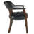LUMERA Collection Tufted Arm Dining Chair Black-667664906-608087499