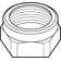 Replacement Bonnet Nut for Two Handle Faucets