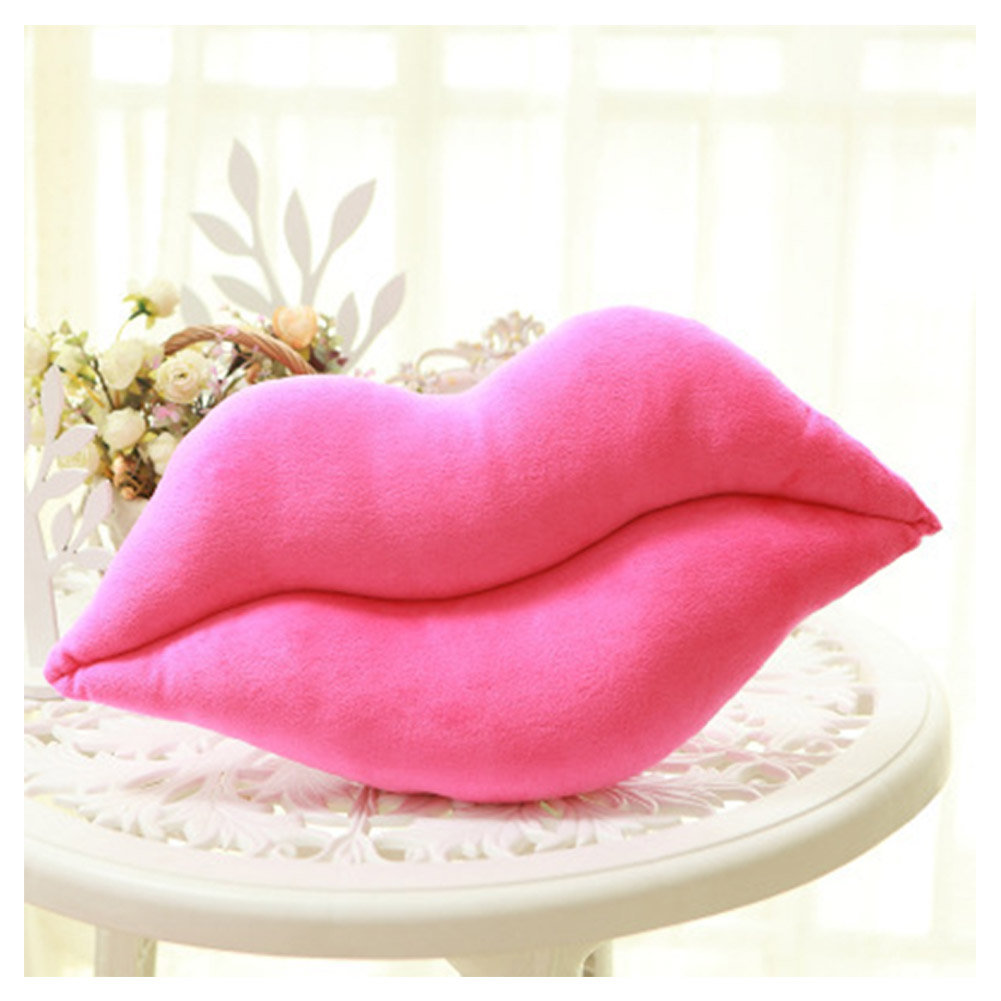 Soft Pillow,Plush Lip Shaped Throw Pillow Cushion for Lover Lips 30 cm