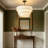 22'' Boho 4 - Tier Hand Woven Pendant Light Flush Mount Ceiling Light