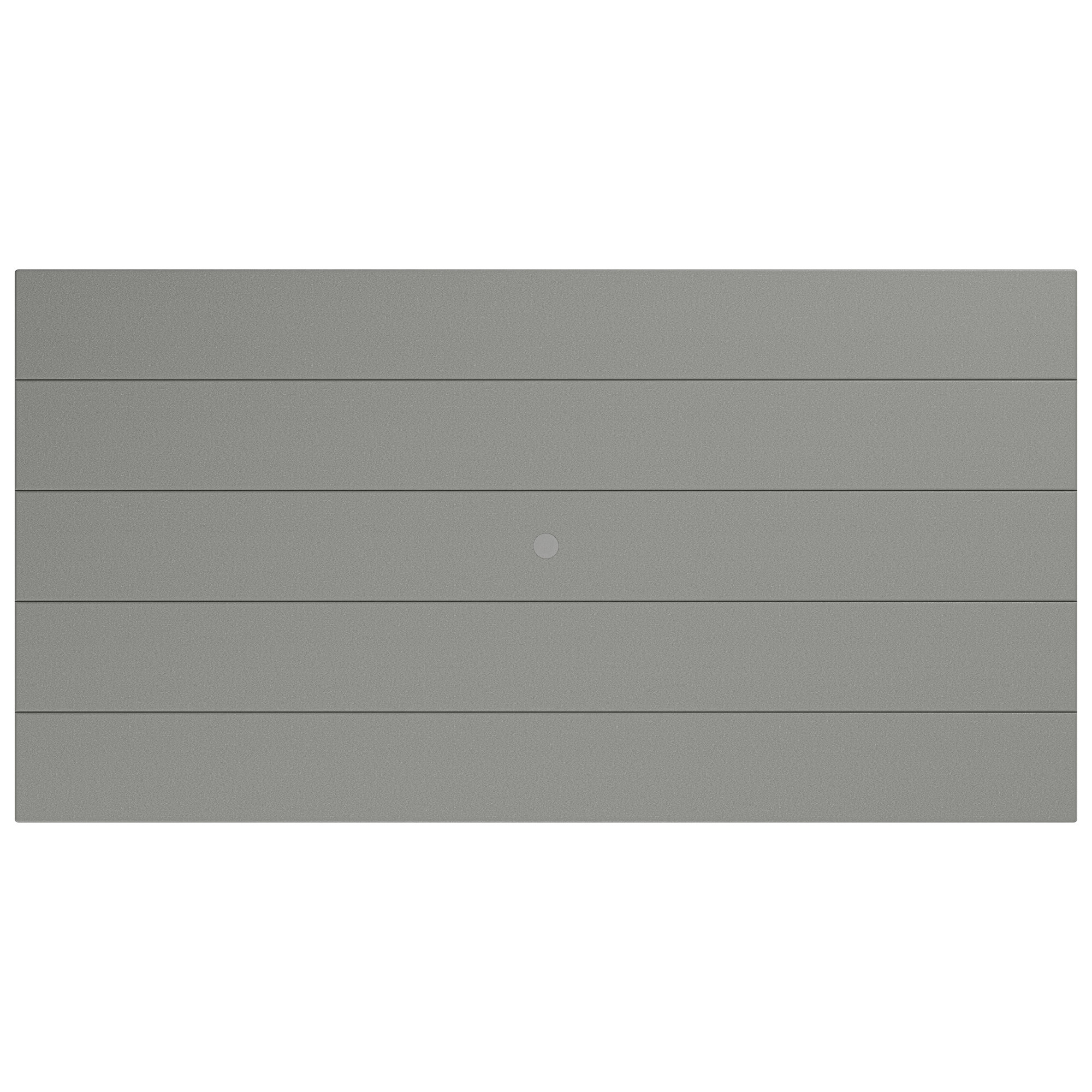 POLYWOOD Tables Outdoor Dining Table, Slate Gray