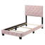 Lit sommier simple Suffolk, rose-2002413750-2002413759