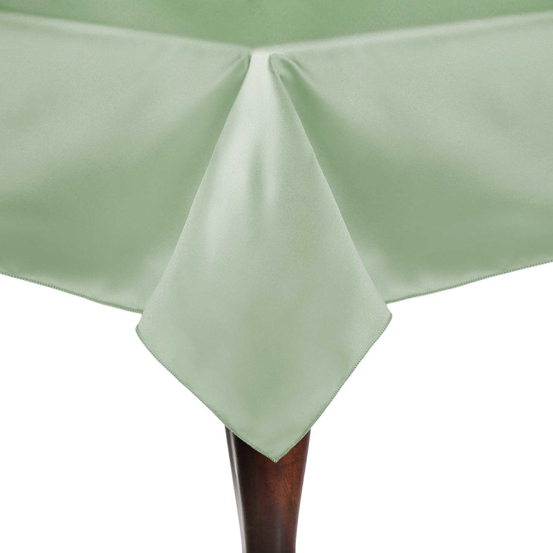 Ultimate Textile Rectangular Tablecloth, 108" x 60", 3, Sage