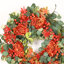 Couronne florale artificielle 24 po 24 po-1043643581