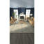Tapis beige / bleu Mahn-648361128