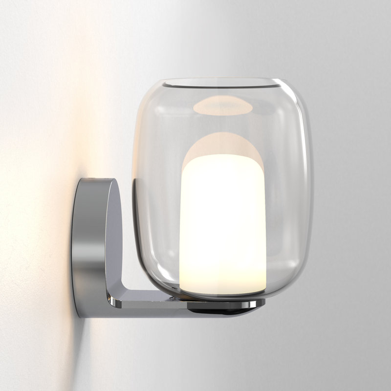 Aquina 1 - Light Armed Sconce, Polished Chrome
