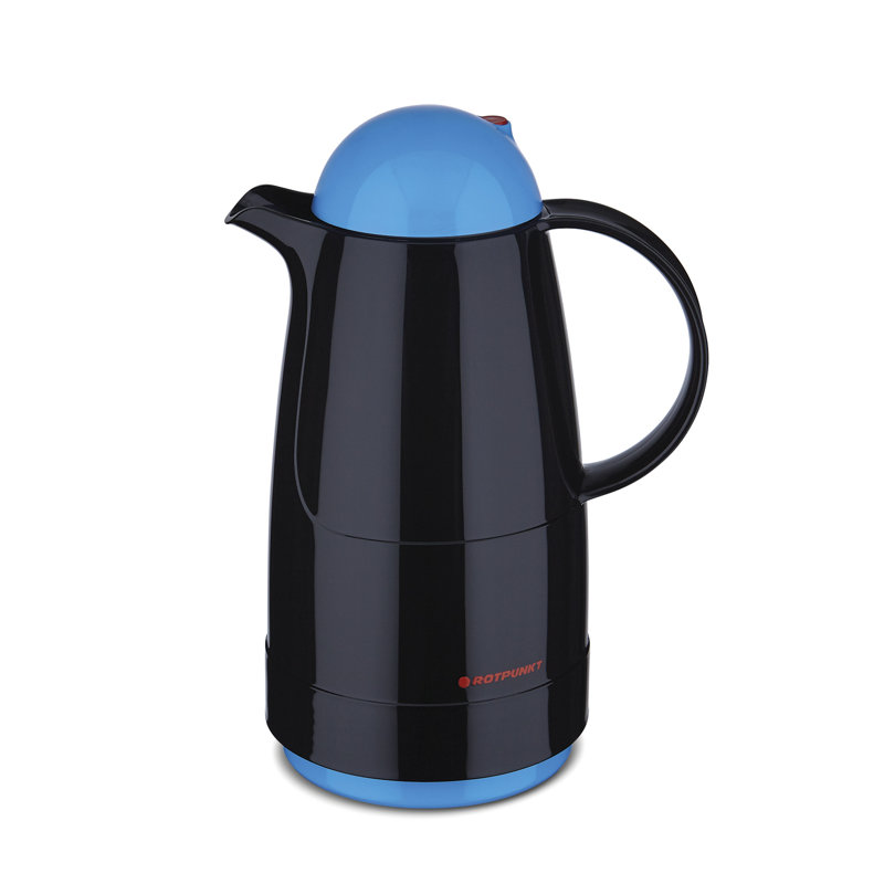 200 Black/Electric Kingfisher 0.5 L Coffee Carafe, Black/Electric Kingfisher, 22.3 cm H x 15.7 cm W x 11 cm D