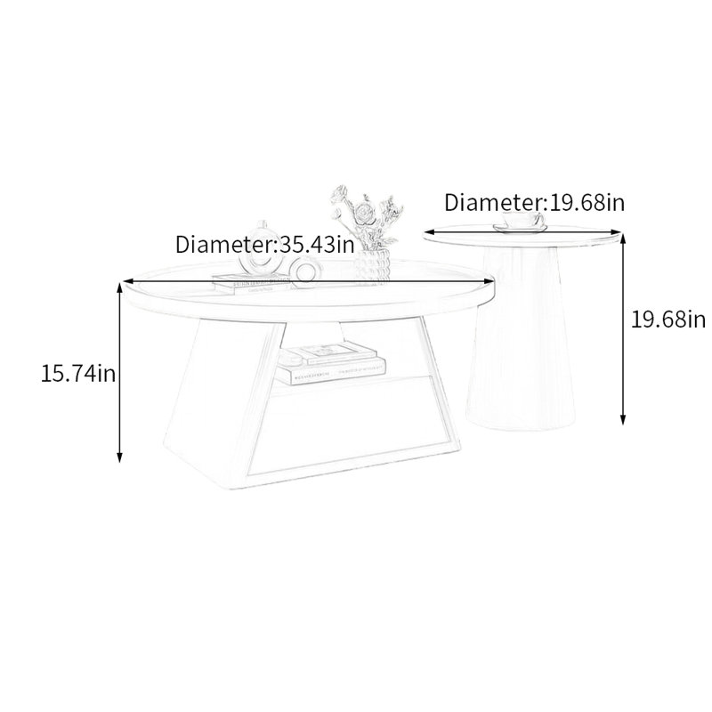 Woodbine, Noir / blanc, 15.74" H x 35.43" L x 35.43" W, Blanc/Noir