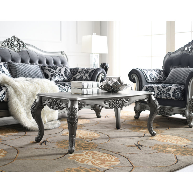 Table basse et 2 tables de bout