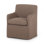 Westcott Slipcover Dining Chair-Brussels Mushroom