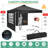 COBIZI 118" W x 118" D Pop Up Canopy Tent with 4 Sidewalls, UPF 50+Waterproof Outdoor Canopy with Air Vent-99673081