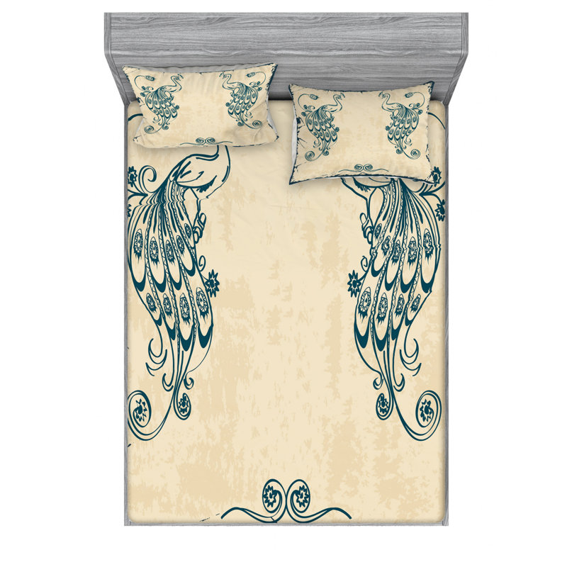 Microfiber Sheet Set, Full Sheet Set with Fitted Sheet