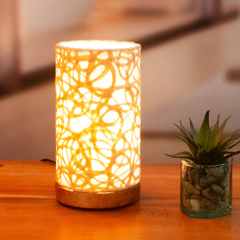 Wood Novelty Lamp