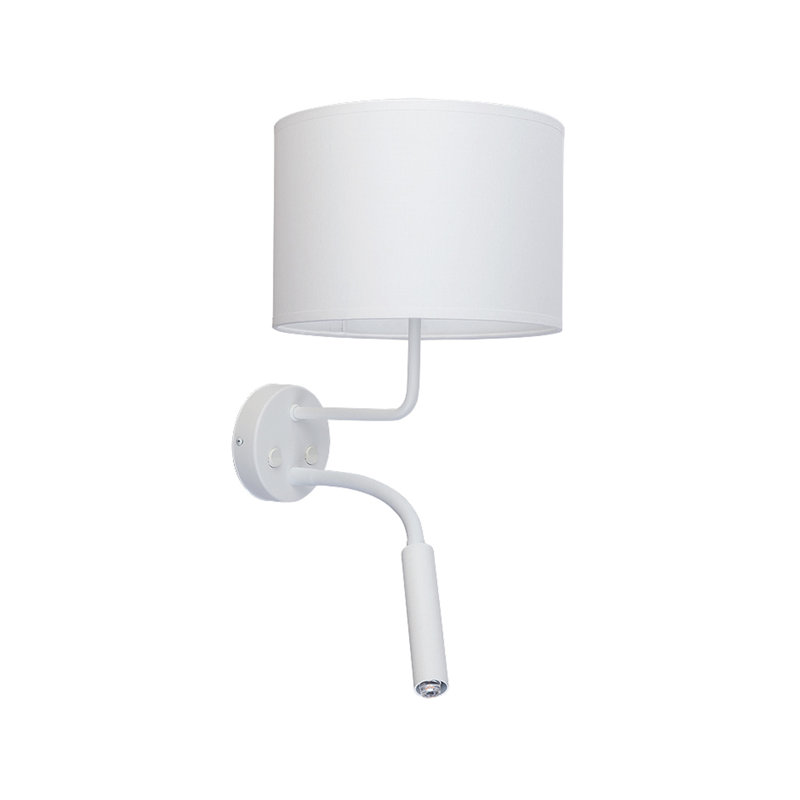 Erdet 2-Light Up & Downlight, White, White