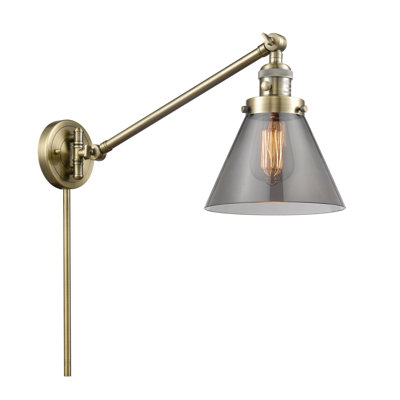 Cone 1 Light  Swing Arm