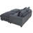 3-Piece Customized Dark Grey Corduroy Reversible Modular Sofa Set for Versatile Comfort and Style