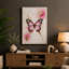 Butterfly in Bloom Botanical - Wrapped Canvas-584570473-584570479