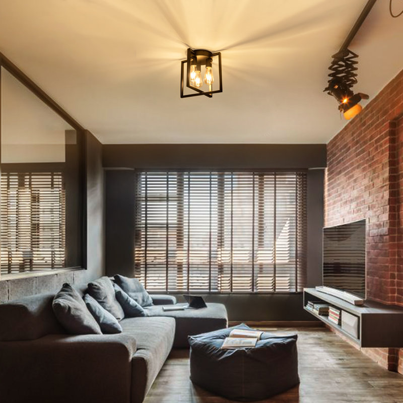Romang Semi Flush Mount