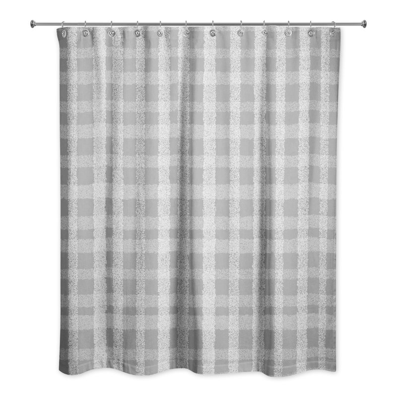 Rideau de douche Rosalei, Gris