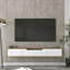Meuble télé flottant Luna pour console média murale jusqu'à 80 po-937267536