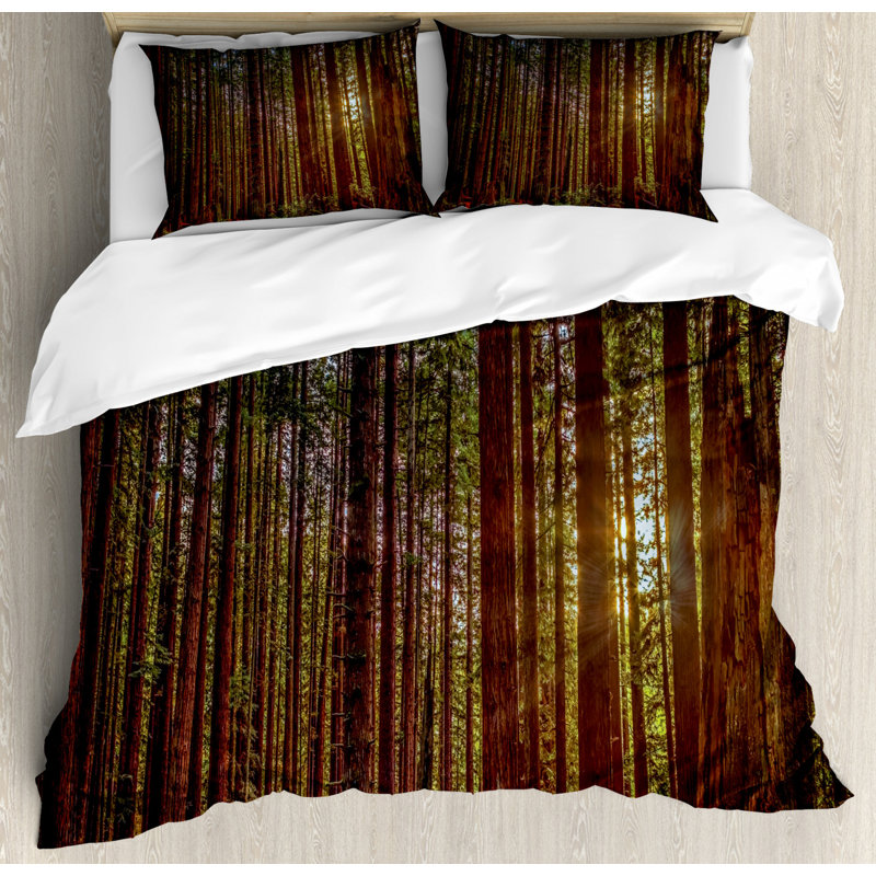 Rustic Floral Duvet Cover