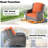 Guillen 2 - Person Patio Conversation Set with Cushions-63615323-65182042