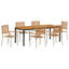 7 Piece Garden Dining Set Acacia-153793261