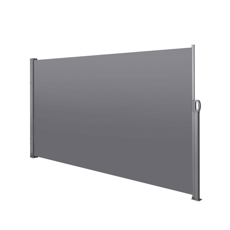 Auvent rétractable pour écran latéral, résistant aux rayons UV, imperméable, écran d'intimité de patio pour jardin, balcon, cour