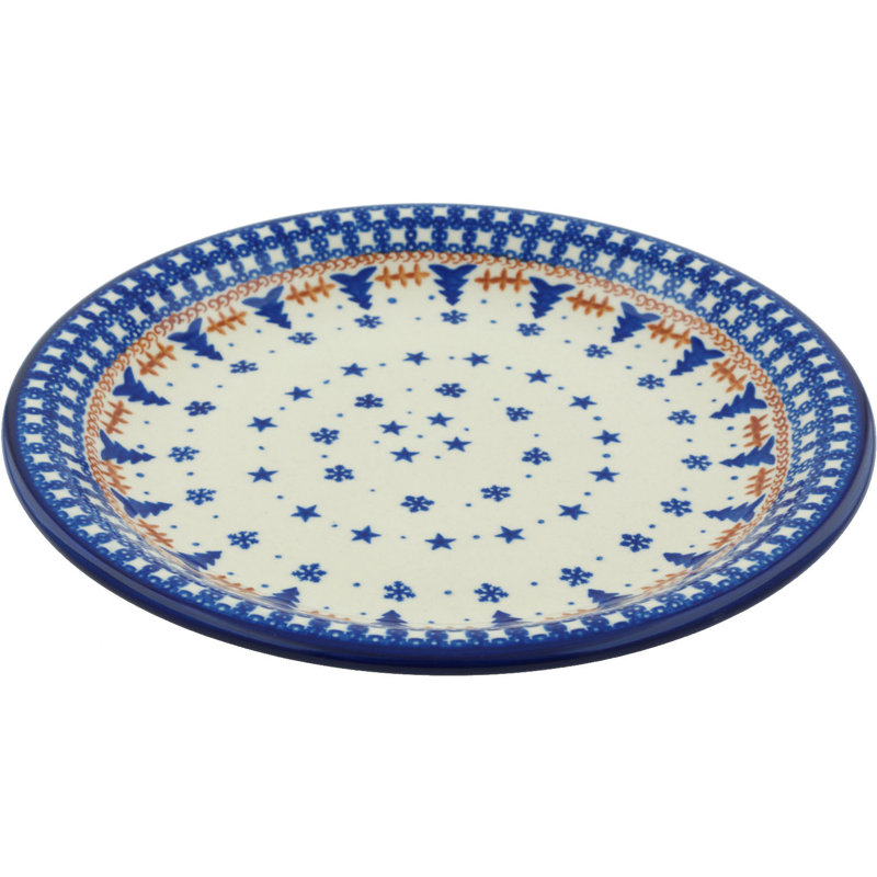 Winter Snow Ceramic Decorative Plate