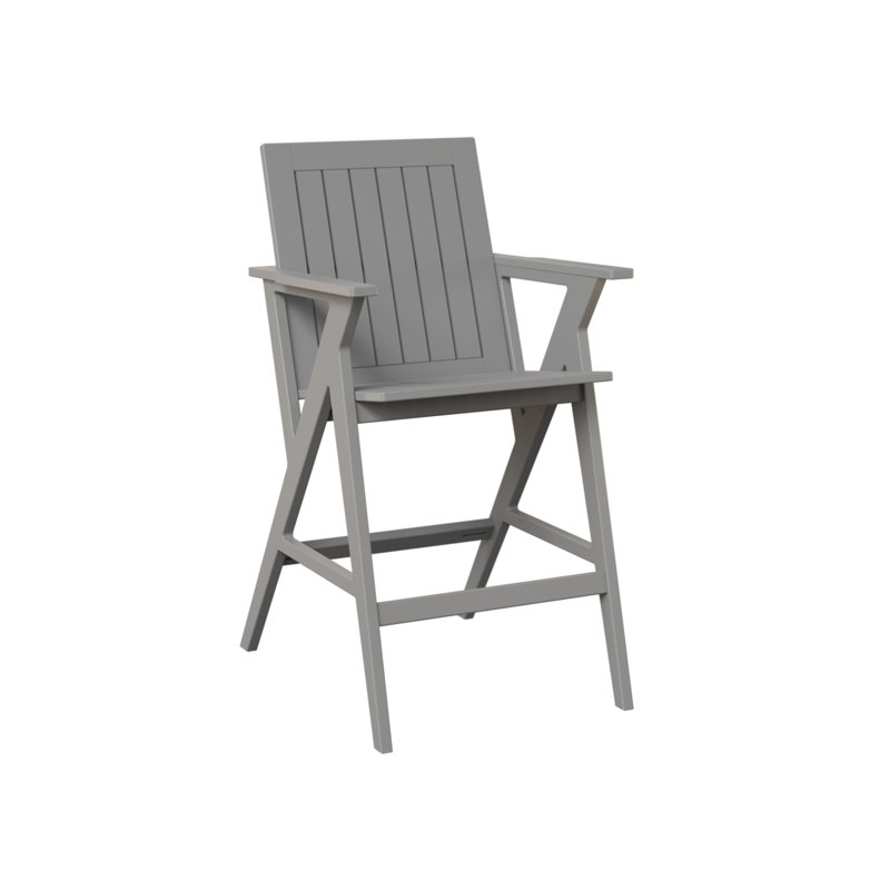 Fauteuil de bar Berlin Gardens Kinsley, Brouillard, 27"