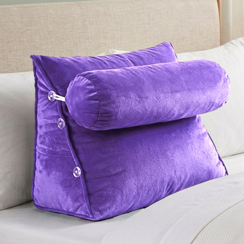 Housse et insert de traversin , Mauve