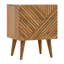 Carmelita 45cm W Solid Wood Bedside Table