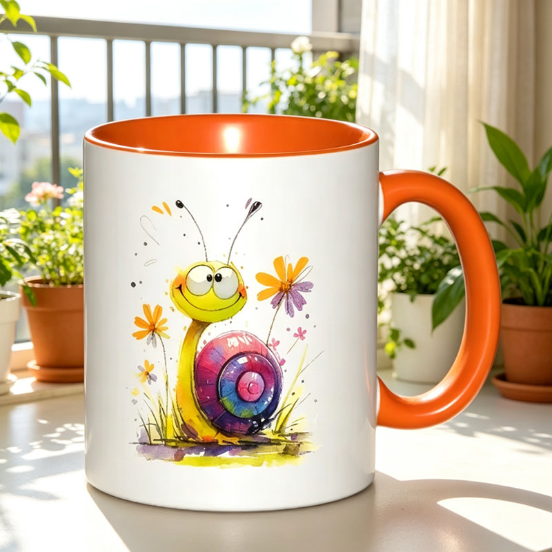 Mug, Orange