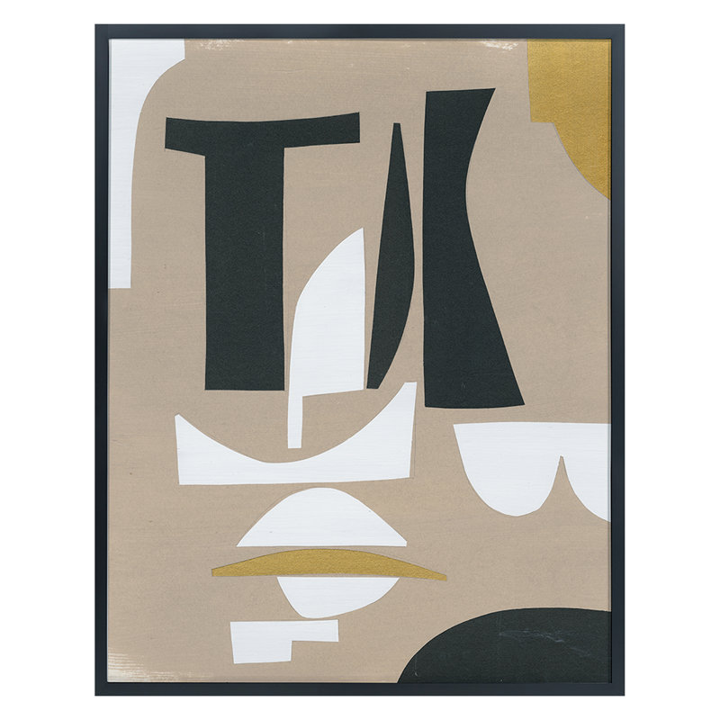 Musical 2 Print by Morlock, Jody, Black Framed, 24" H x 19" W